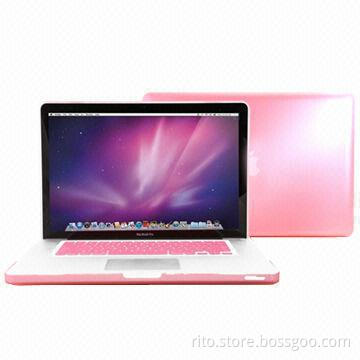 2013 New Pink Silicone Hard Case for 15-inch MacBook Pro